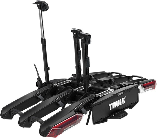 Thule Epos – Premium Fahrradträger für Anhängerkupplung | Für alle Fahrradtypen & E-Bikes geeignet