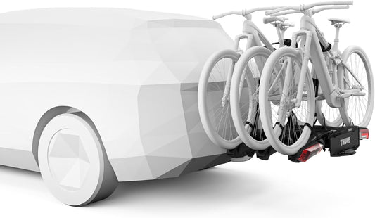 Thule Epos – Premium Fahrradträger für Anhängerkupplung | Für alle Fahrradtypen & E-Bikes geeignet